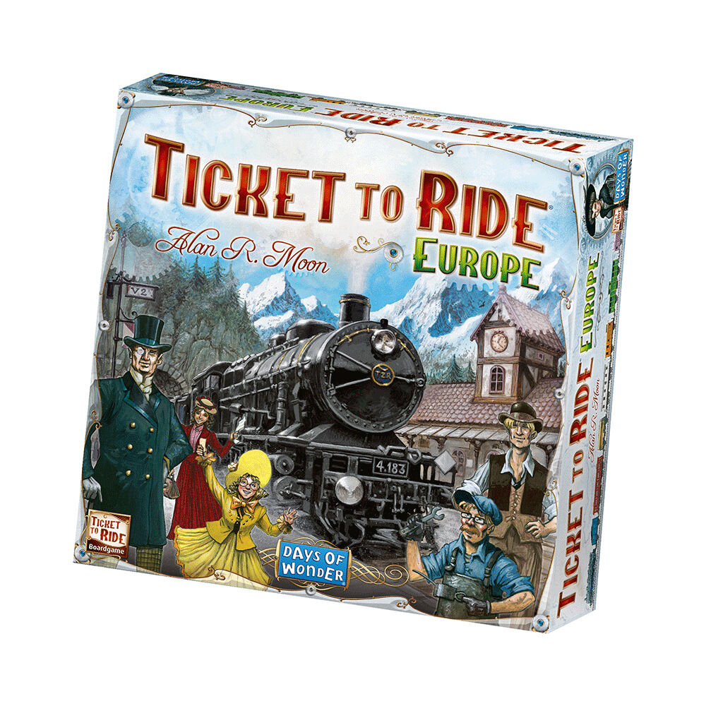 Sällskapsspel, Ticket To Ride Europe i _ från Enigma  Åhlens